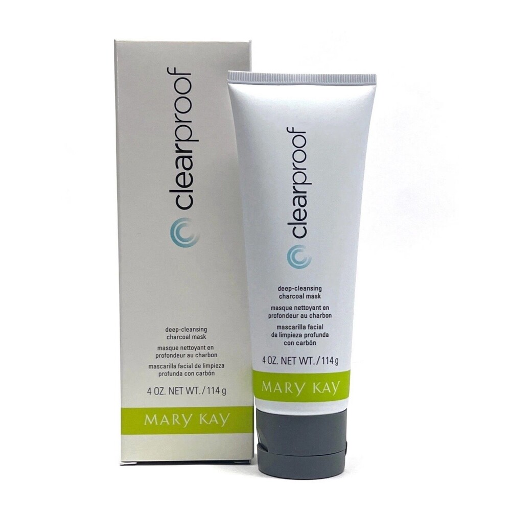 MARY KAY CLEARPROOF ~ DEEP CLEANSING CHARCOAL MASK~094148~FULL SIZE ~ 4 OZ ~ NIB